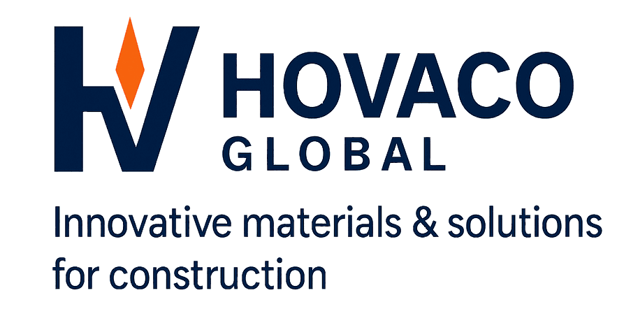 HOVACO engineering-based construction materials logo
