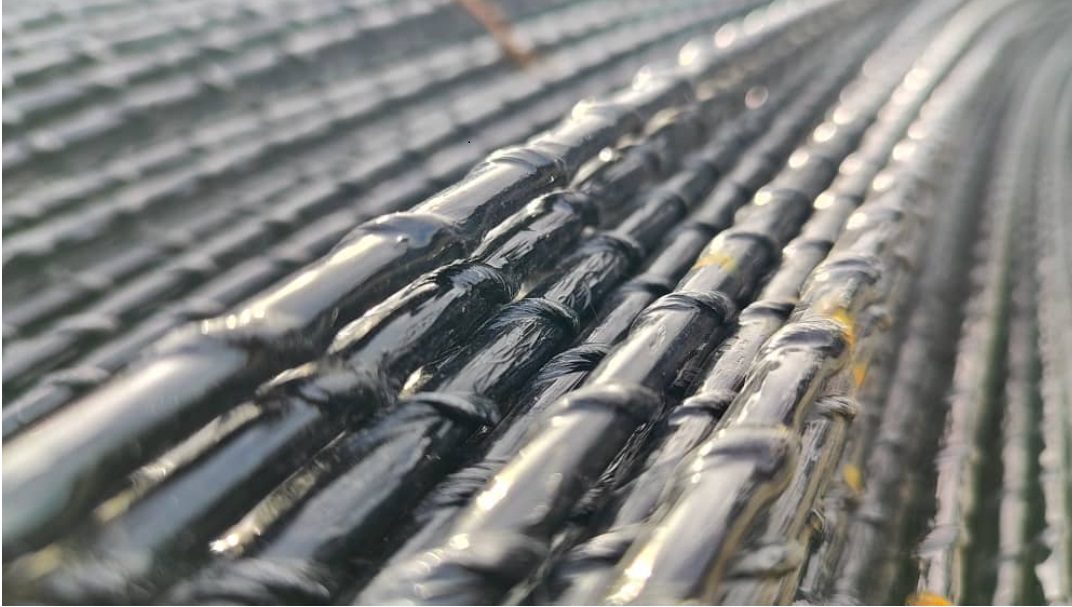 Bundle of GFRP reinforcement bars for construction applications
